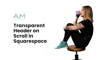 Transparent Header on Scroll in Squarespace