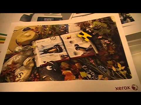 Demonstration / Demo Xerox WorkCentre 7535 Colour / Color 35PPM Copier / Photocopier