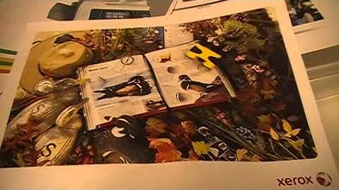 Demonstration / Demo Xerox WorkCentre 7535 Colour / Color 35PPM Copier / Photocopier