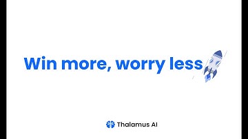 Thalamus AI RFP Software