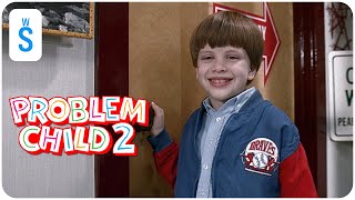 Problem Child 2 1991 Scene Peabody Promptly Promotes Junior To The Sixth Grade