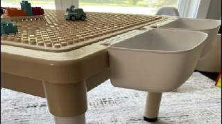 Hulaibit 4 in 1 Kids Table and Chairs Set, Toddler Activity Table, Fun, Functional & Great Quality