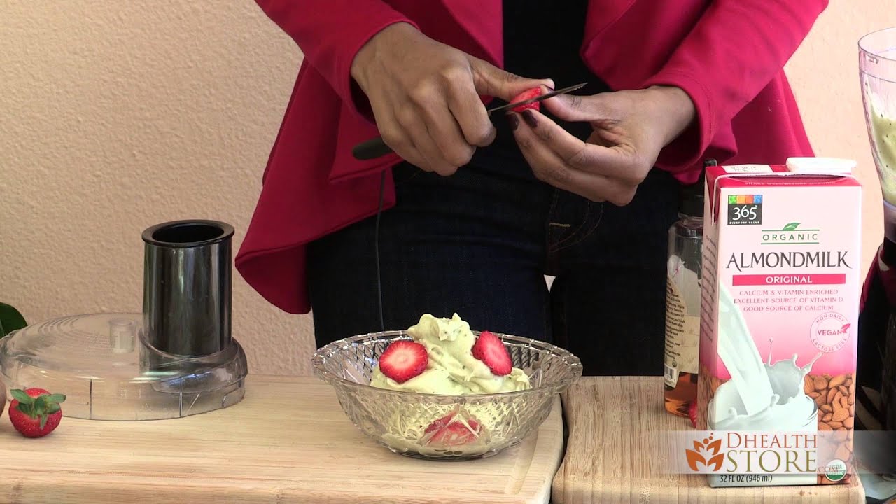 How to Make Raw Kiwi Banana Ice Cream YouTube