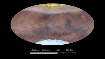 Supercomputer Simulation of Seasonal Changes in Martian Clouds, Dust and Ice