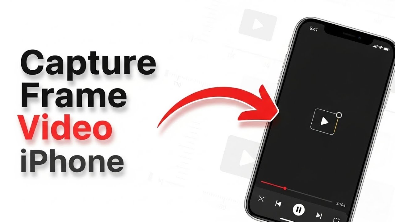Как сделать снимок кадра из видео на iPhone