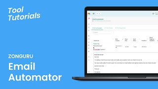 Email Automator Tool: Follow up With Your Customers Automatically - Tutorial screenshot 3