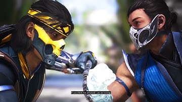 Takeda vs. Sub-Zero All Intros Dialogue Mortal Kombat 1