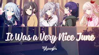 [GAME SIZE] 25時、ナイトコードで。 × 初音ミク - It Was a Very Nice June (とても素敵な六月でした) | Color Coded Lyrics | プロセカ