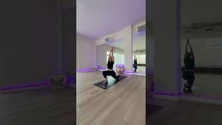 Just me saying hi to the sun ☀️ #SuryaNamaskar #MorningFlow #asana
