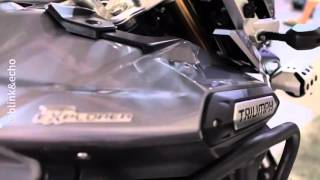 Whelen EURO1 & Fedsig Vama H2 on a Triumph Tiger Explorer, by blink&echo