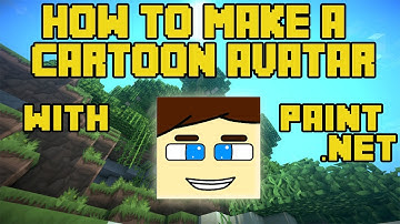 How To Make a Minecraft Cartoon Avatar-Profile Picture[Paint.NET Tutorial+Download Link]