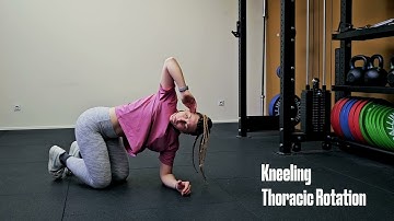 Kneeling Thoracic Rotation
