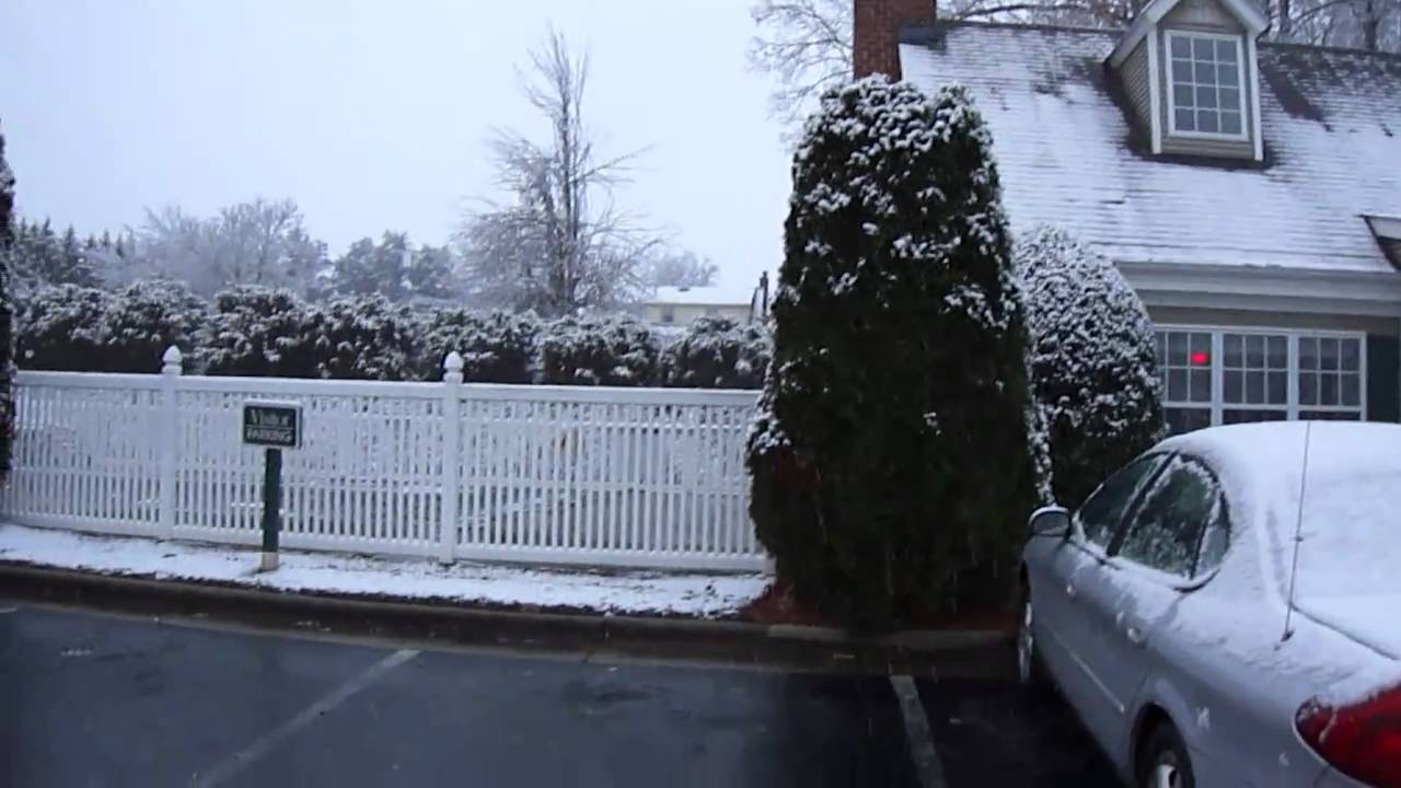 snow in danville virginia YouTube
