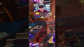 I just kept smacking her #overwatch  #doom  #streamer