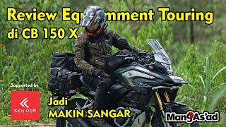 Review Equipment Touring untuk Honda CB 150 X (Modifikasi Simple di CB 150 X & Makin Sangar)