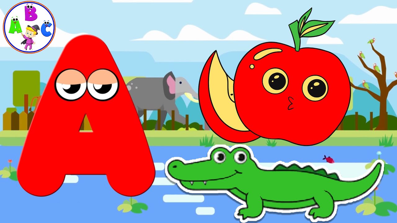 "Phonics Song A to Z | Fun ABC Animal Song for Kids | Learn Letters ...