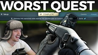 Completing one of THE WORST quests in the game👀.. Setup - Escape from Tarkov