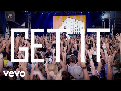 Matt and Kim - Get It (Lyric Video)
