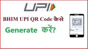 how to generate BHIM UPI QR code