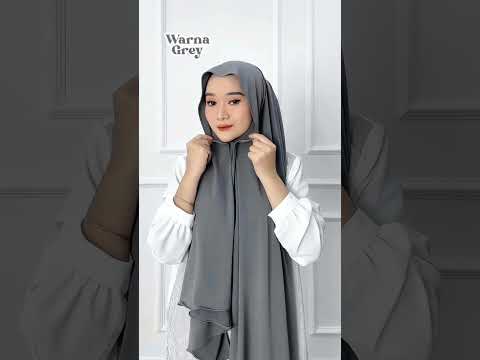 Ini nih Hijab Pashmina Kaos yang lagi Viral, Kamu wajib punya #hijab #tutorialhijabsimple #shorts