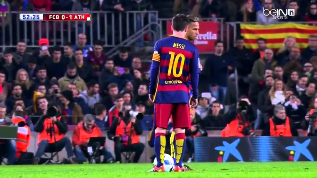 Leo Messi VS Athletic Bilbao (HOME/COPA DEL REY 15/16 ...