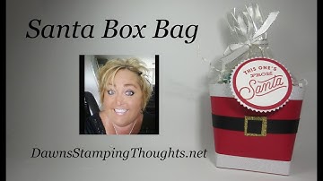 Santa Box Bag