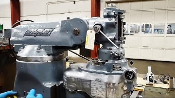 How to Install a Bridgeport Table Screw & Mount the Head