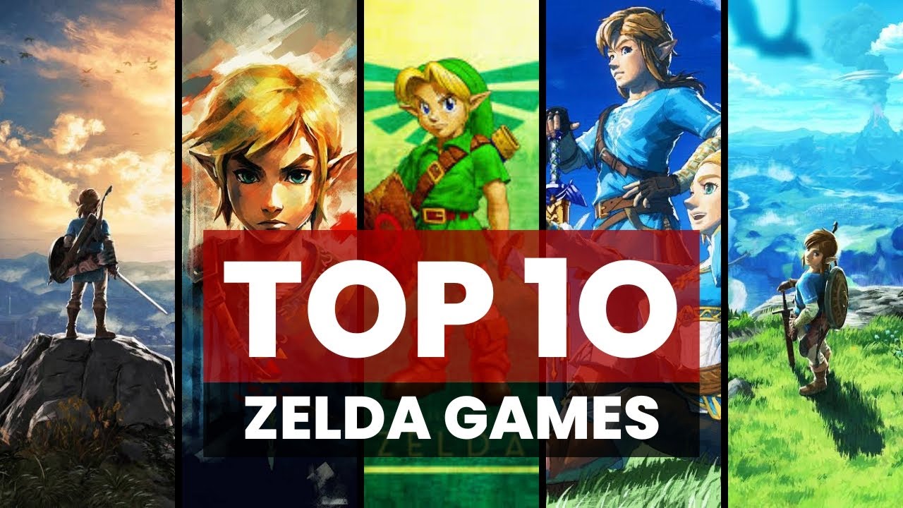 Top 10: Best Zelda Games! 