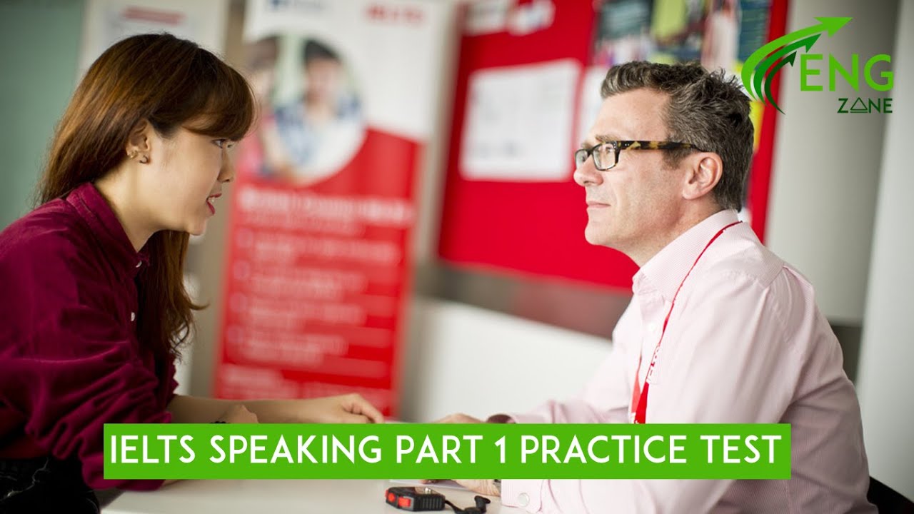 IELTS Speaking Part 1 Practice Test - YouTube