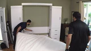 Wallbed Installation in a Guest House | Fort Worth, Texas