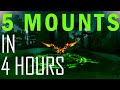 Shatari skyguard rep guide  get 5 wow mounts in 2023 fast