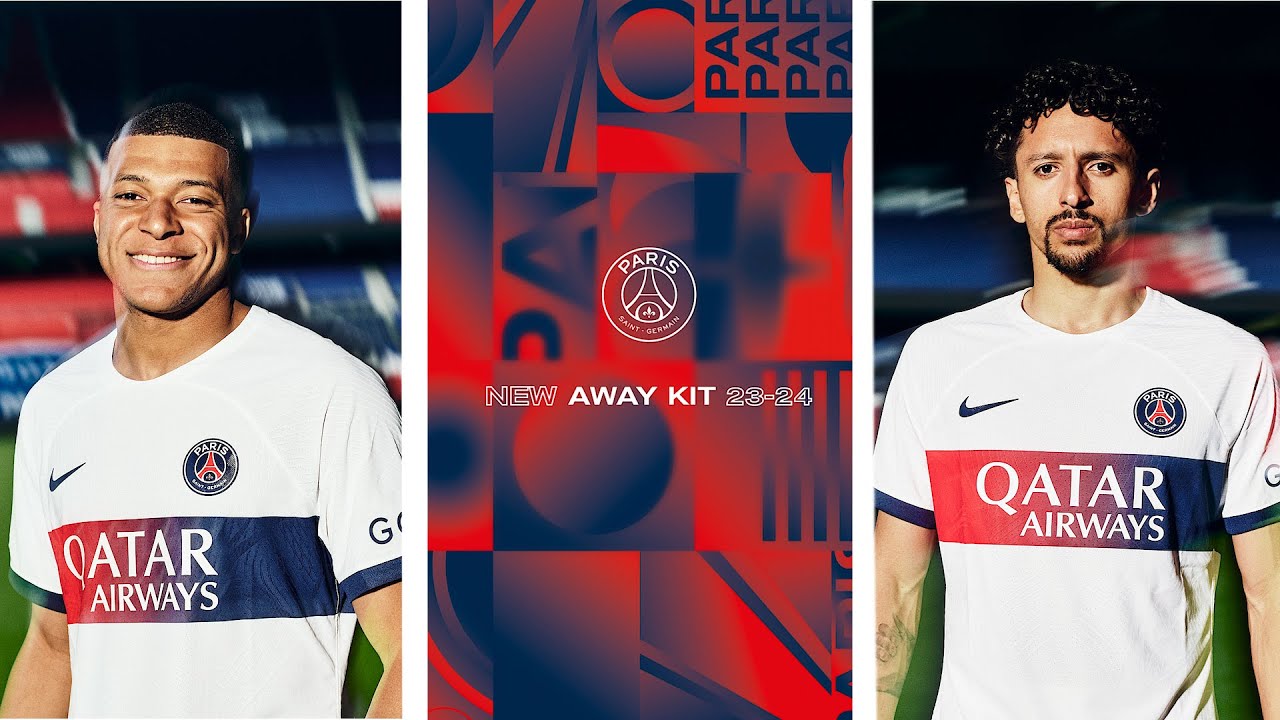 Club : Le maillot extérieur 2023/2024 du PSG officiellement lancé