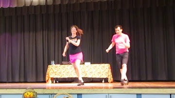 Tip Toe clogging duet Ian and Sarah