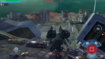 War Robots Test Server 3.7.2: Trident "rebalance"