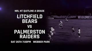 NRL NT A Grade TVC 2021