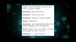 PJO Percabeth Memes [PJO memes part 2]