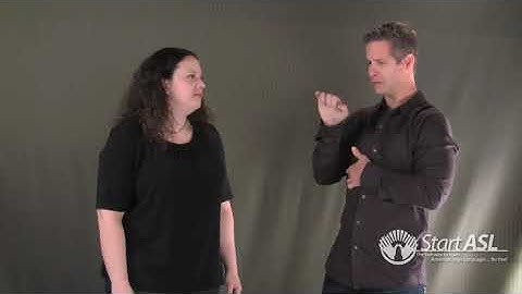 ASL 2 Unit 9 - Conversation