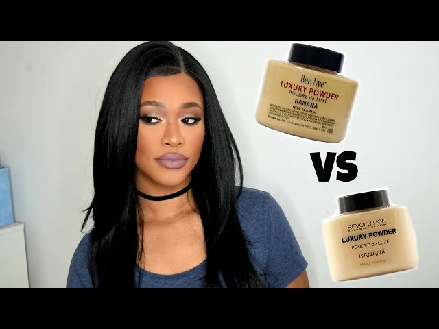 Makeup Revolution Banana Powder Vs Ben