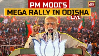 PM Modi LIVE: PM Modi Holds Mega Rally In Odisha | PM Modi Speech LIVE | Lok Sabha Elections 2024