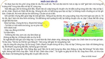 Bài 6: Đọc NGÔI SAO SÂN CỎ - Tiếng Việt Lớp 5 - Tập 1 KNTT