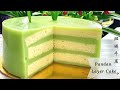 Pandan Layer Cake 斑斓咖椰千层蛋糕 ｜Crystal Custard 壹の物语 |