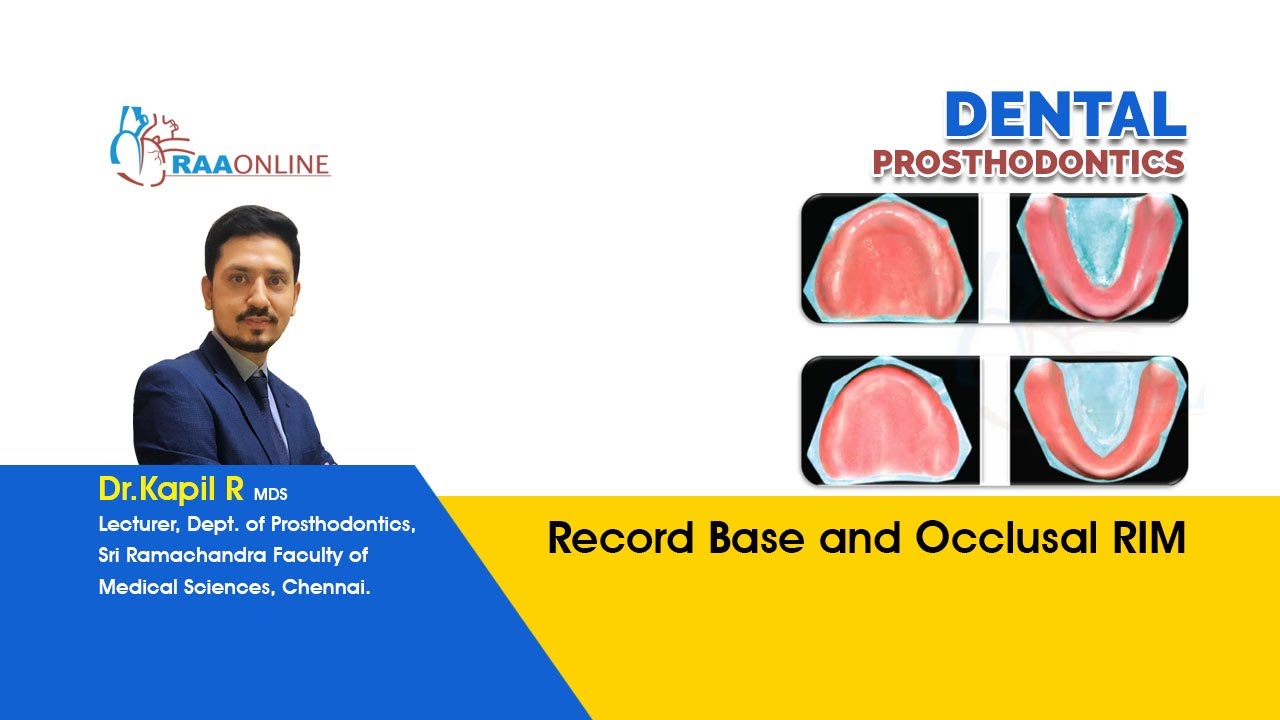 Record Base and Occlusal RIM - YouTube