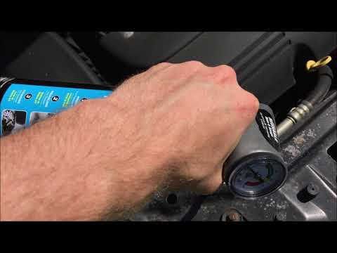 How to Recharge AC Saab 9-3 03-12