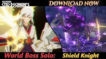 [Blue Protocol Star Resonance] ~ (Shield Knight) World Boss Solo: Tempest Ogre