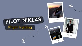 Pilot Niklas, Flight training