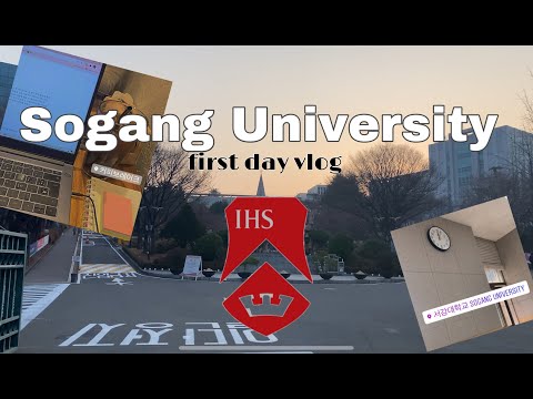 FIRST DAY AT SOGANG UNIVERSITY - vlog  (campus tour, covid omicron in seoul,...)