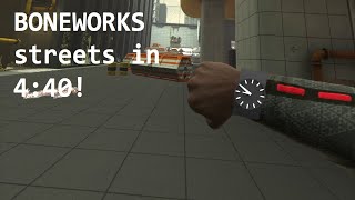 BONEWORKS streets in 4:40 Any% Glitchless