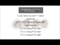 Kings Of Leon - Beautiful War [Lyrics]