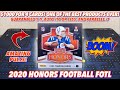 *$1000 FOR 4 CARDS! ONE OF THE BEST PRODUCTS EVER! 🔥🔥🔥* 2020 Panini Honors Football FOTL Hobby Box