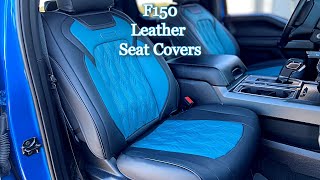 Upgrade Your 2015-2023 F150 Interior: Coverado Waterproof Leather Seat Covers Install and Review